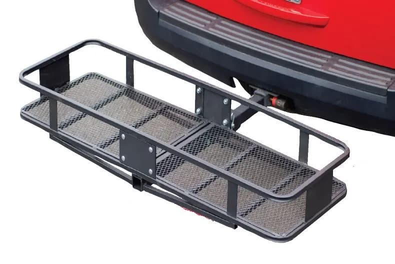 Husky Towing 81149 Mounts In 2 Receiver 500 LB Capacity 60 x 20 x 6 Mesh Folding