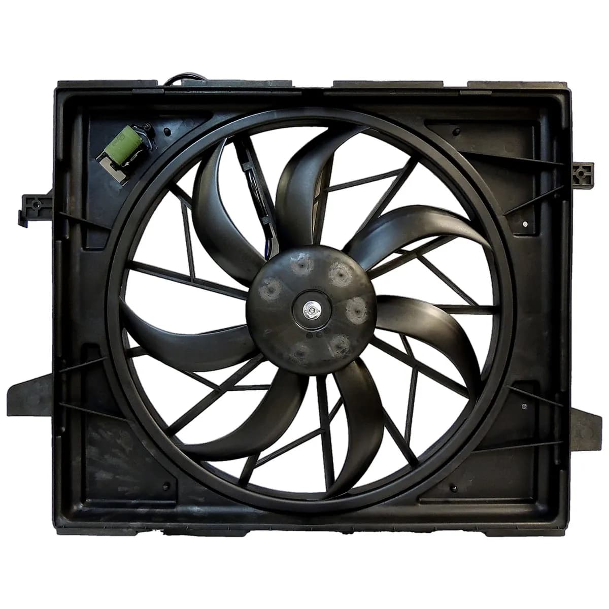 Cooling Fan Module 2011-2015 WK Grand Cherokee w/ 3.6L, 5.7L Engines w/o Heavy Duty Cooling Package;2014-2015 WK Grand Cherokee w/ 3.0L Gasoline Engine;2011-2014 WD Durango w/ 3.6L, 5.7L Engines w/o Heavy Duty Cooling Package