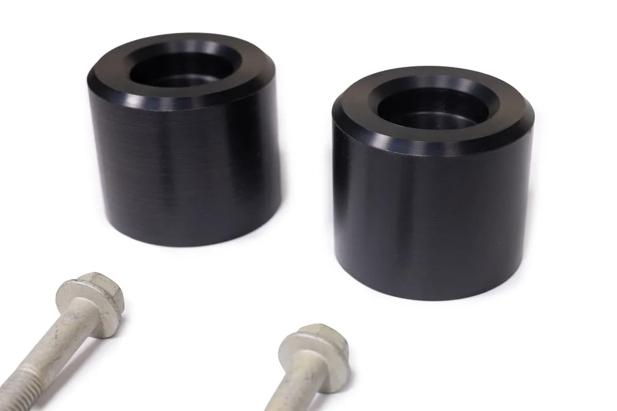 2018-2026 Jeep Wrangler JL/Gladiator JT RoMR 2.5 Inch JL/JT Front Bump Stop Kit Steer Smarts