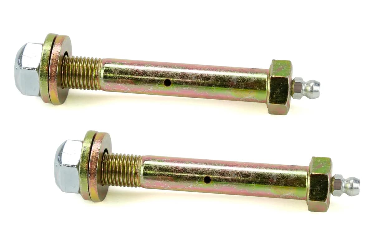 Johnny Joint Kit 97-06 Wrangler TJ/LJ/XJ/MJ Front End Housing (30 or 44) Greasable 7/16 Inch Thru Bolts Reqs. Welding RockJock 4x4