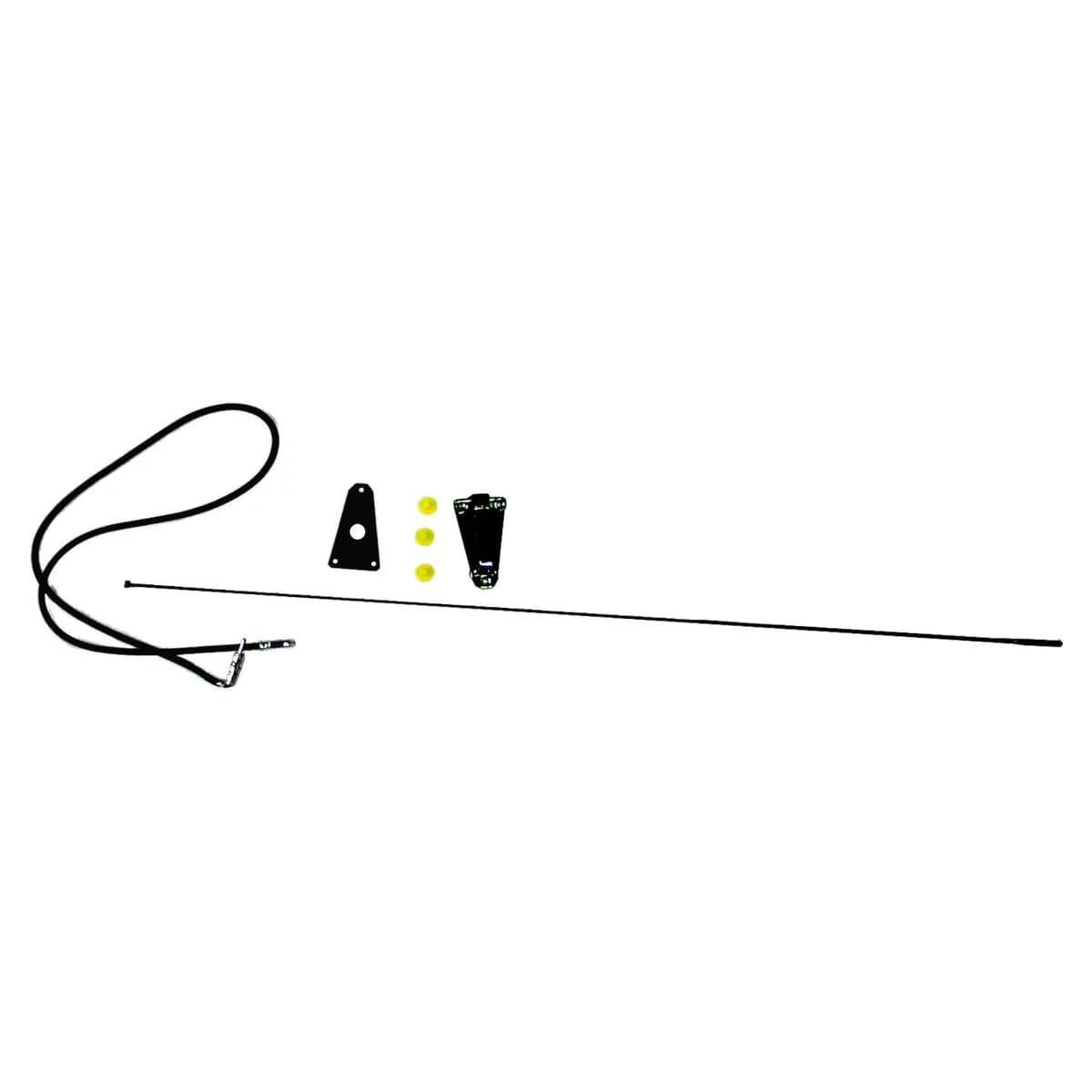 Antenna Kit; Incl. Mounting Bracket; Black;