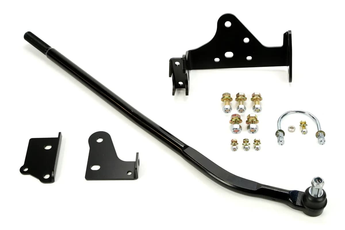 0718 Wrangler Draglink Flip Kit in Black Powder Coat