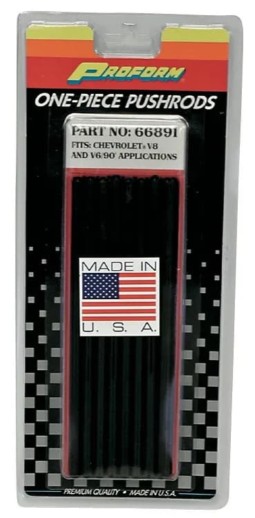 1-Piece Pushrod Set SB Chevy 5/16 Diameter 4130 Material Std Length 16 Pcs Proform