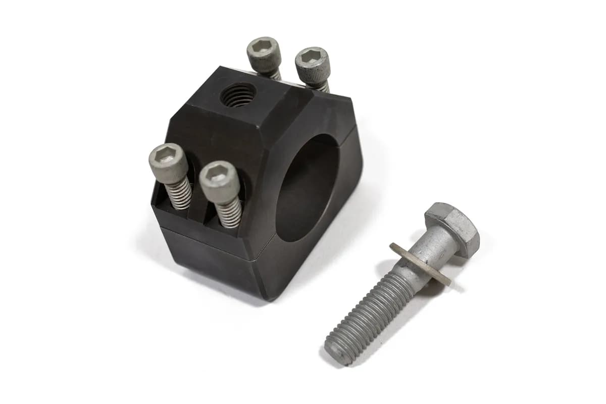 Jeep Single Post Stabilzer Bracket 1 3/4 Aluminum Yeti XD For 07-24 Wrangler JK/JL/Gladiator Steer Smarts