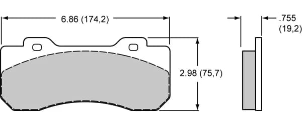 Wilwood CALIPERTX6R2.001.881.881.38 ROTOR