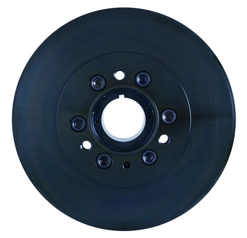 Chevy Big Block 396 - 427 Cid V-8 Internal Balance Steel Black Zinc Finish O.D. 8 In. Performance Damper