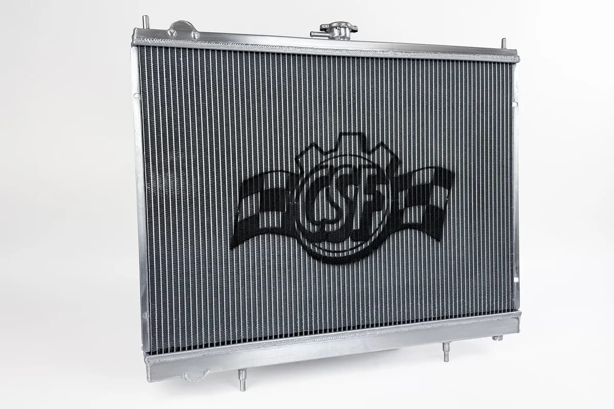CSF Cooling - Racing & High Performance Division 7231 R34 Skyline GT-R/GTS High-Performance All-Aluminum Radiator - Silver