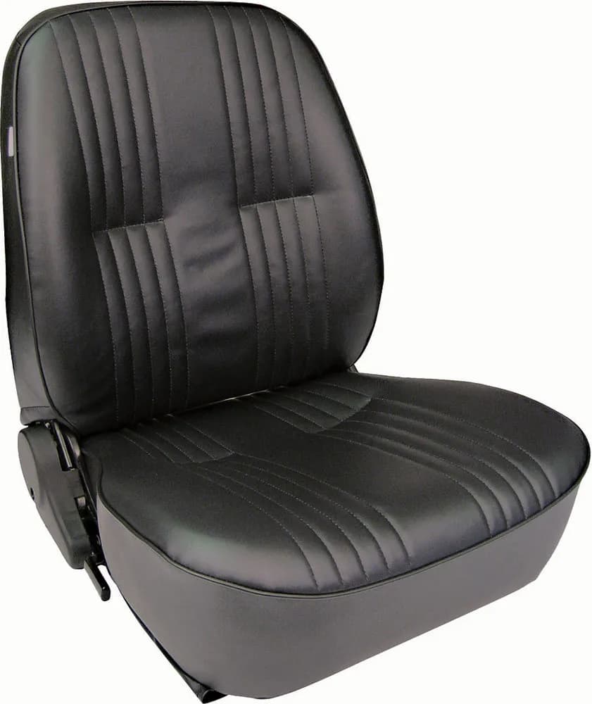 Pro 90low Back W/O Headrest Low Back Black Vinyl Right
