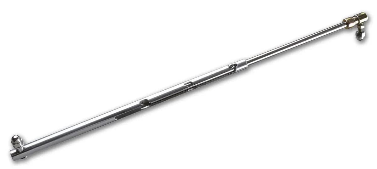 Adjustablelevel Selflocking Hood And Trunk Prop; Universal; 3 Level; Polished;