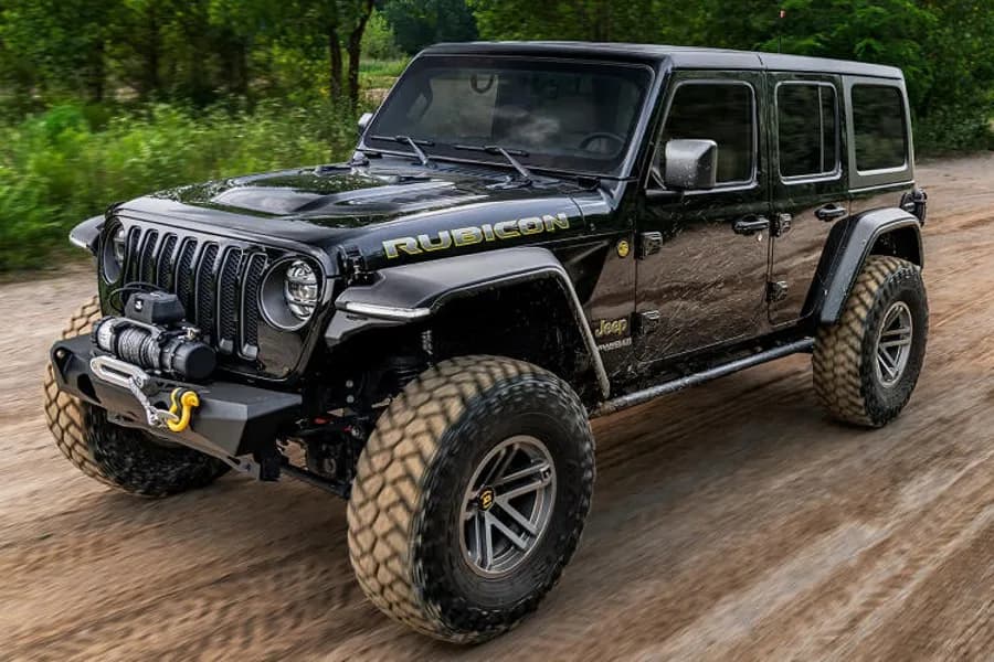 Bushwacker Fender Flares Hyperform, 4pc Set - JL