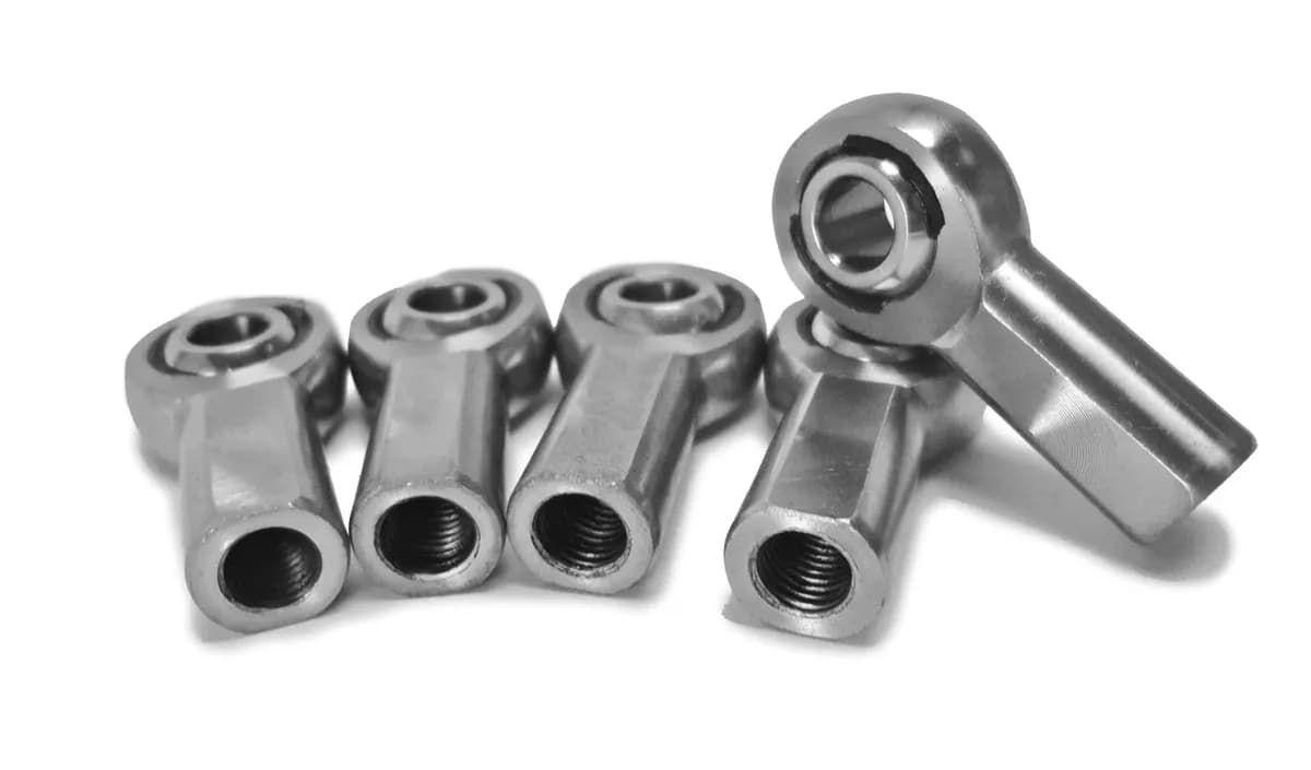 Inch Female Chrome Moly Housing, Nylon Race 5/8-18 RH 5 Pack