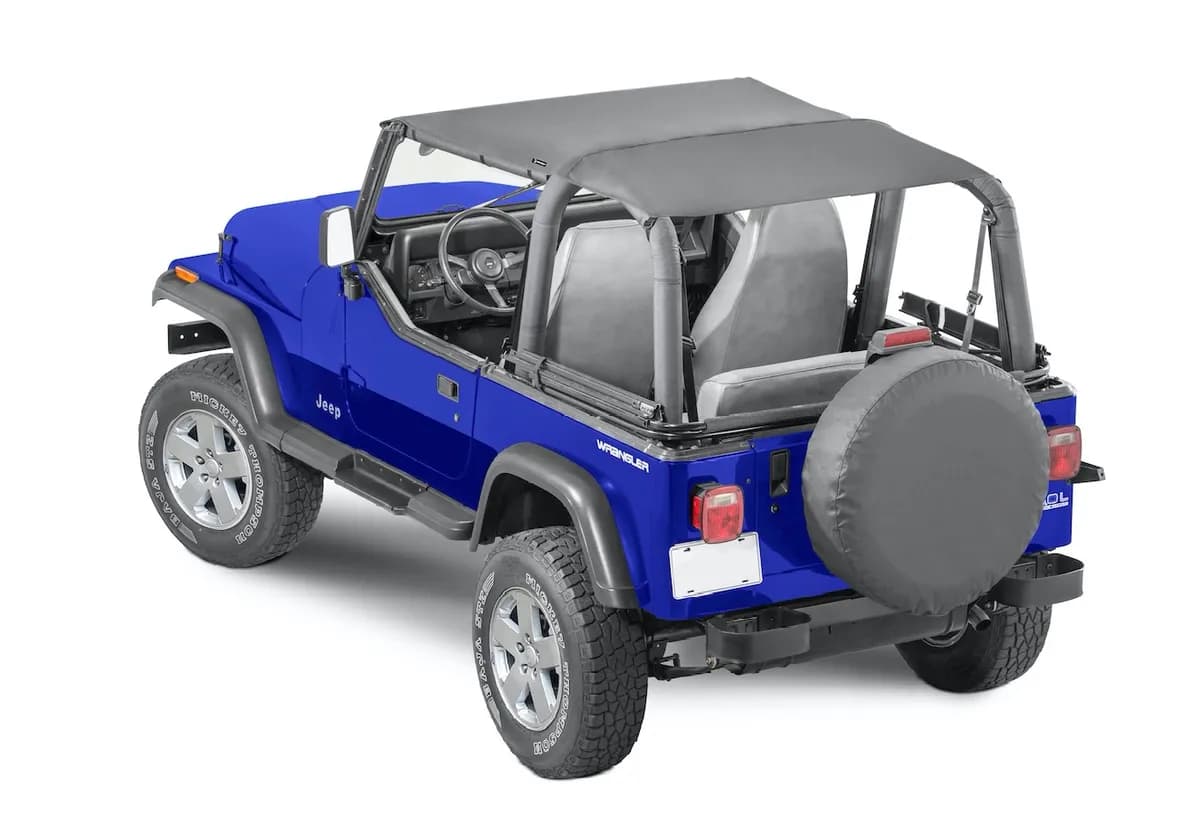 Tops and Covers 1992-1995 Bimini Black Denim