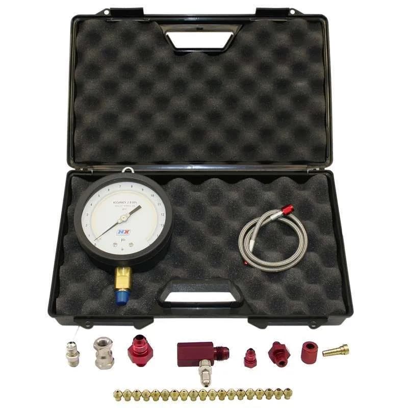 Nitrous Express - Master Flo-Check Pro (6 Certified Gauge & Molded Case) - 15529