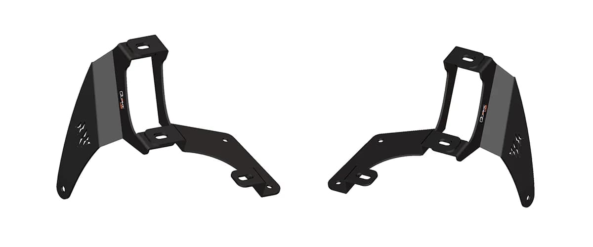 Quake LED - QBJ913 - Jeep Wrangler JL/Gladiator A-Pillar Dual Pod/Single 52 Inch Light Bar Cowl Mount for 2018-2020 Jeep Wrangler 2020-2020 Jeep Gladiator