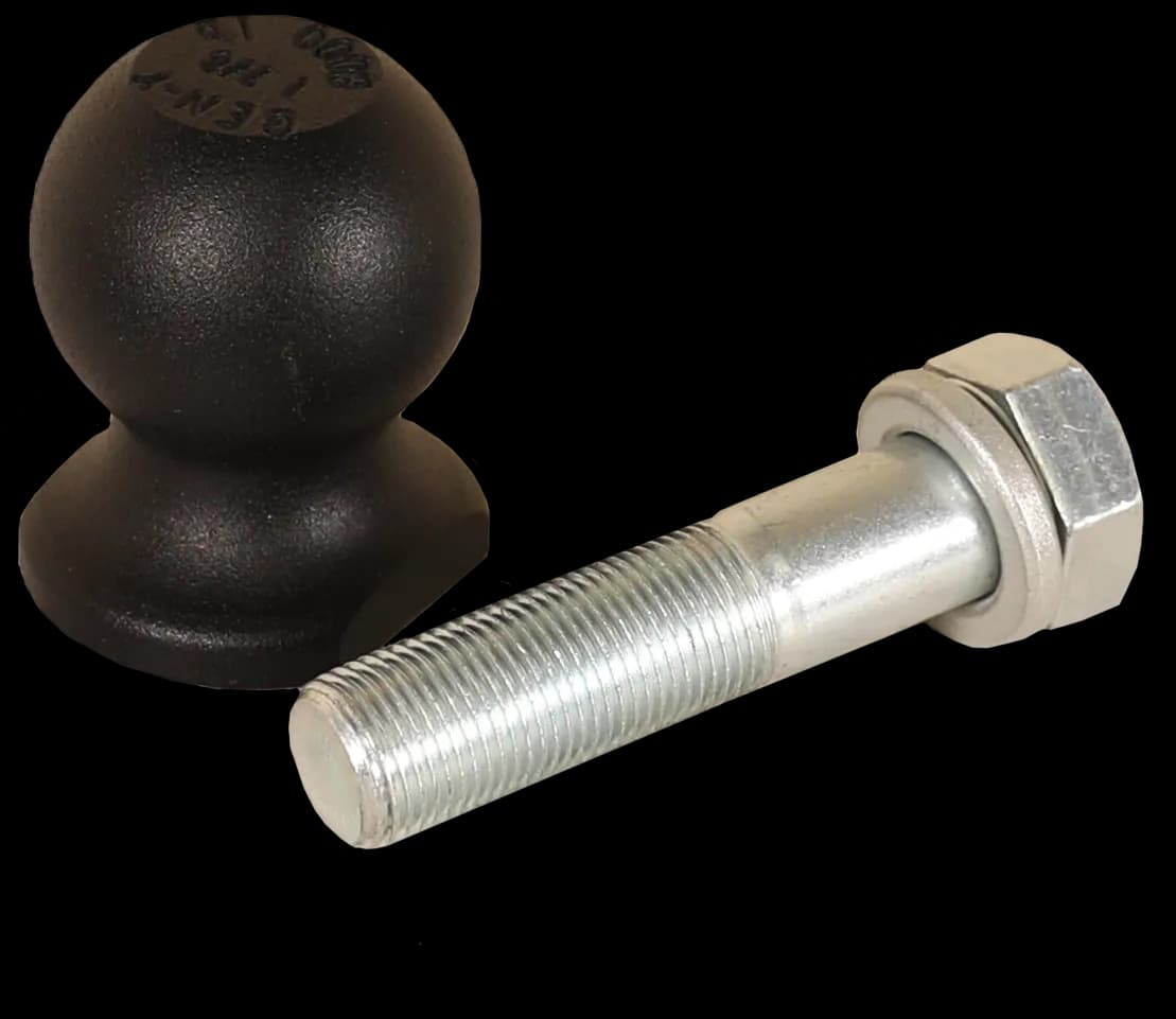 Bolt-On 1 78in Ball fits all GEN-Y Versa-Ball Mounts 6K TW 6K Towing