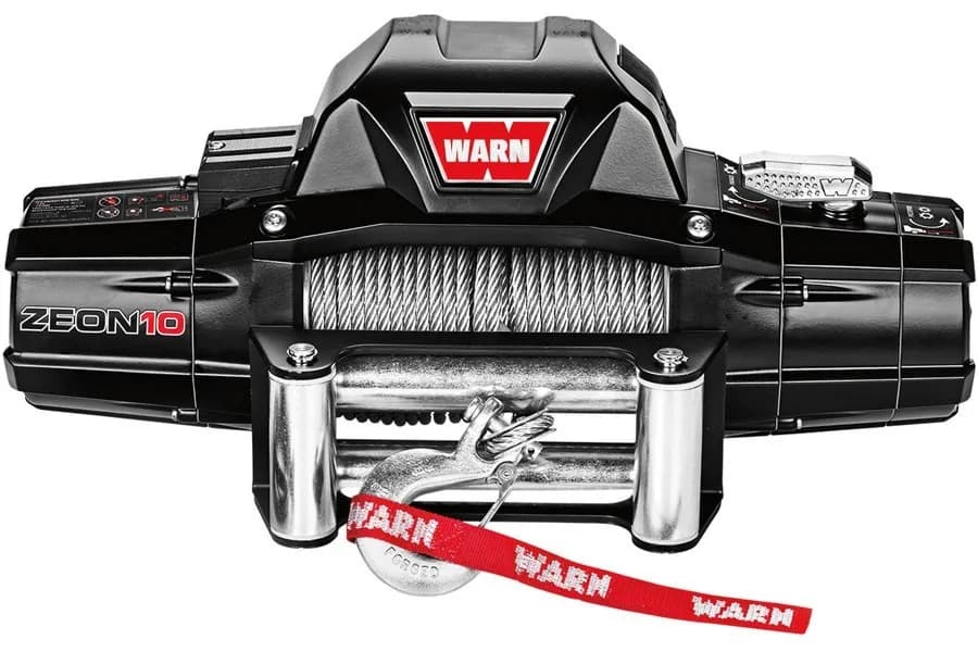 Warn Zeon 10 Winch - 10,000 lb Electric Winch with Steel Rope