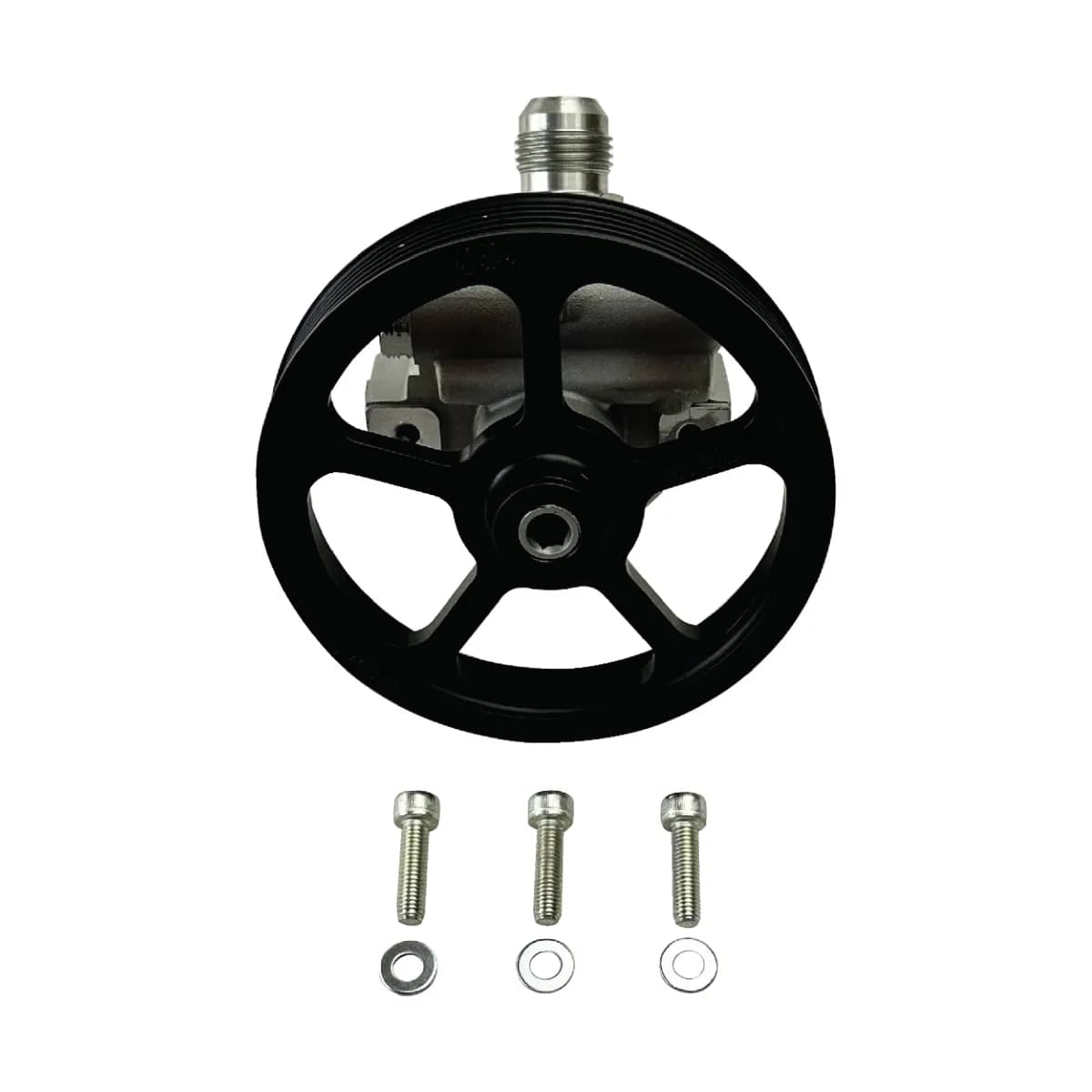 Replacement Power Steering Pump with Pulley for PSC PK38 Pump Kit (2007-11 Jeep JK 3.8L)