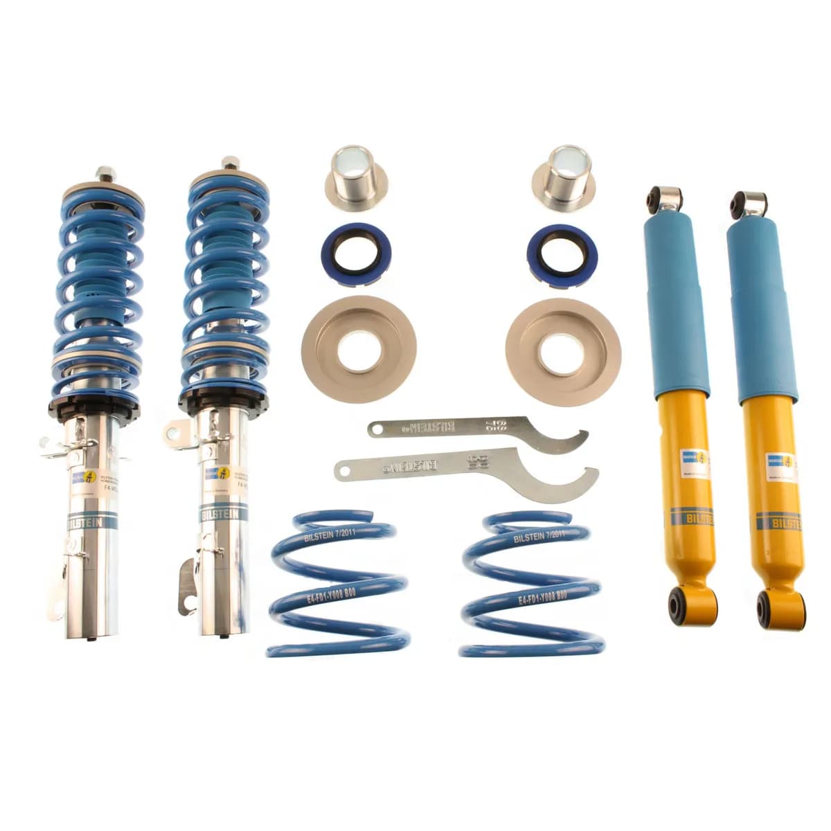 Front and Rear Audi TT Quattro 2006-2000, Volkswagen Golf 2004 B14 (PSS) Suspension Kit