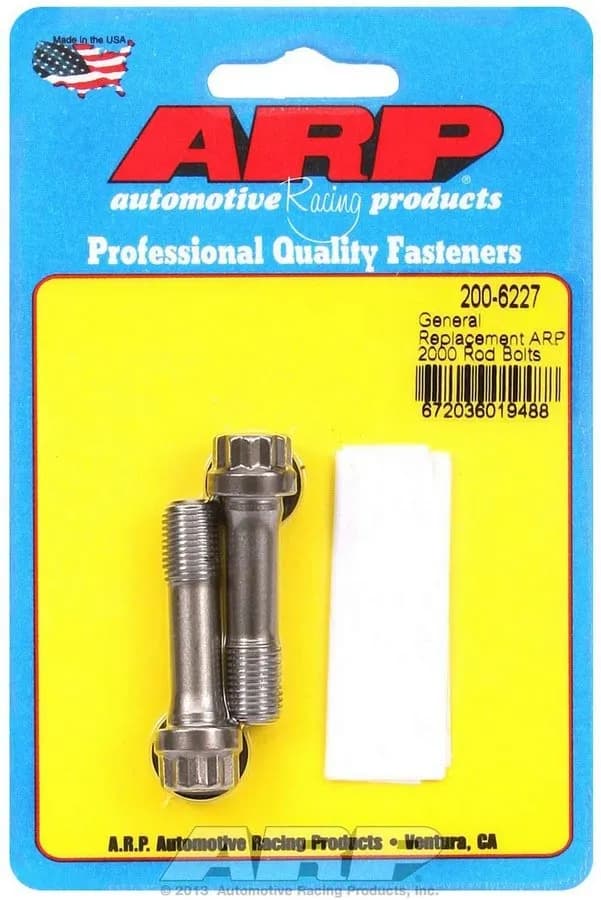 38 in General replacement ARP2000 rod bolt kit