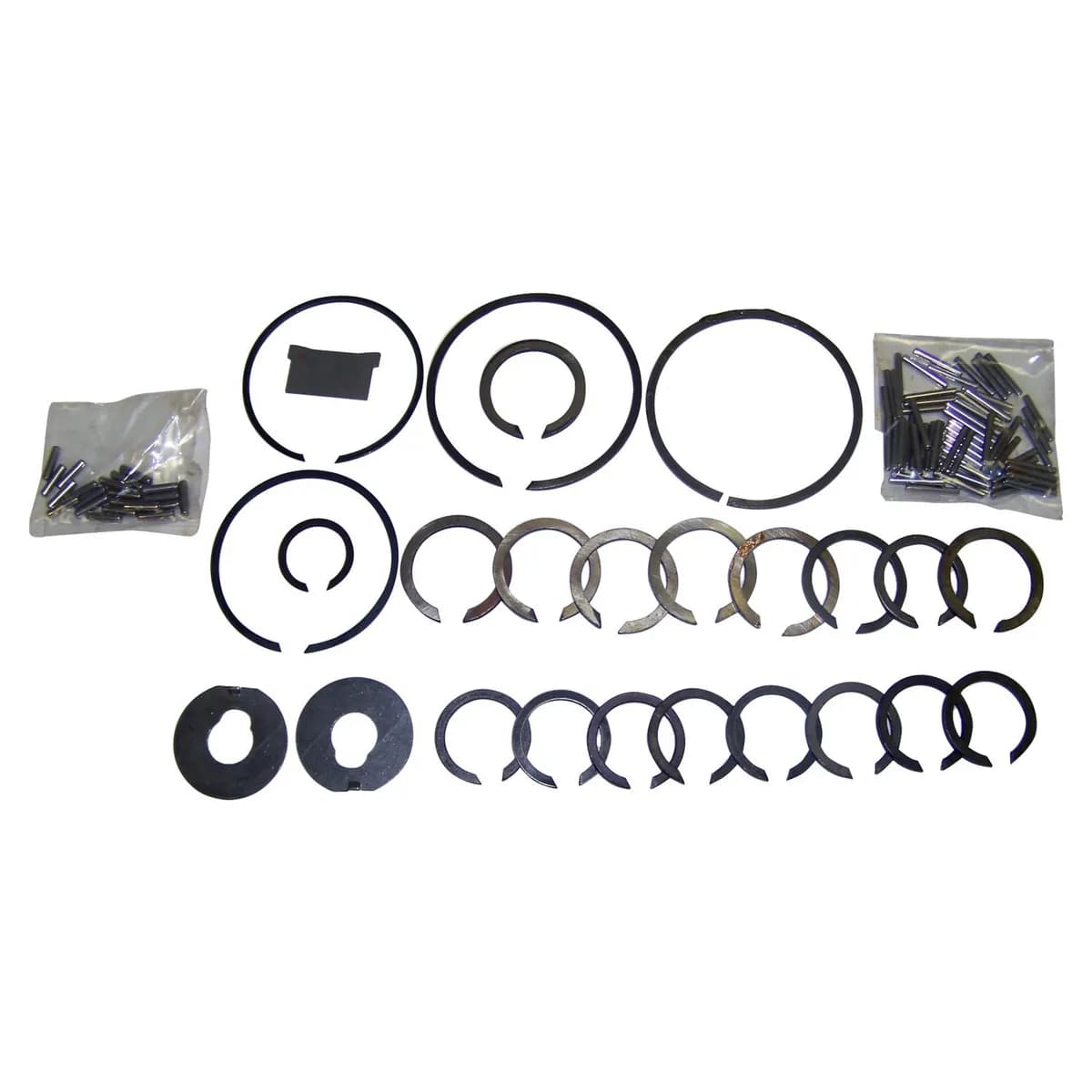 Crown Automotive Jeep Replacement T15A Small Parts Kit for 71-75 Jeep CJs, SJ, J-Series, 72-73 C104 Commando w/ T15