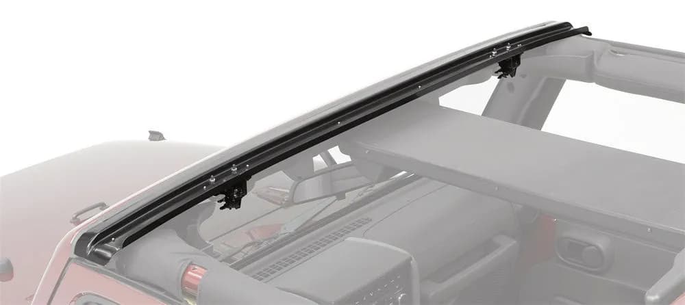 Bestop Header Style Windshield Channel Black - JK