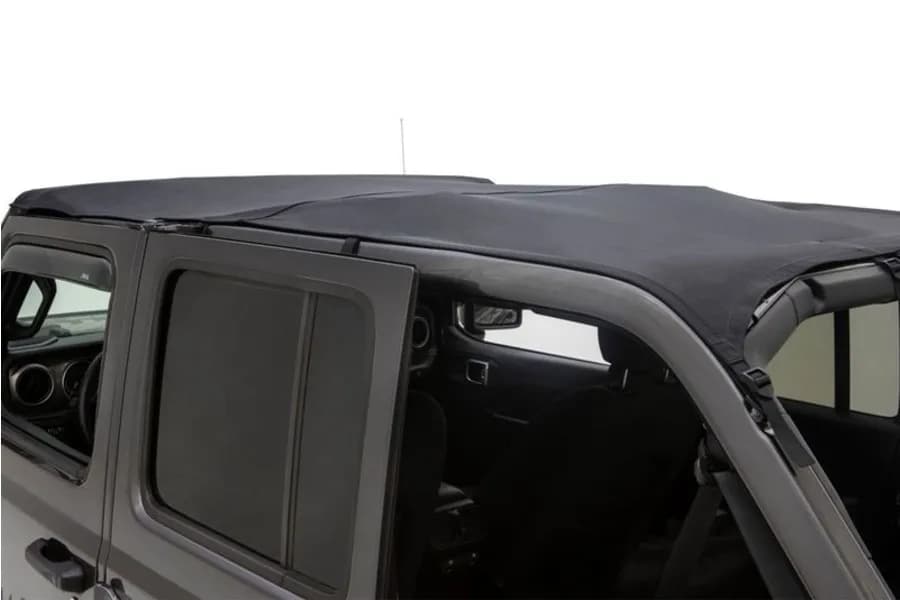 Savannah Brief Top Black Diamond S.cloth; 18current Jeep Wrangler Jlu