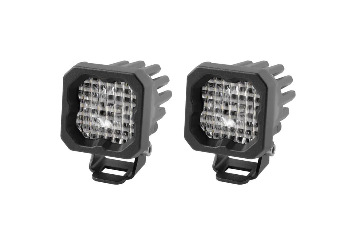 Diode Dynamics - Stage Series C1 LED Pod Pro White Wide Standard RBL (pair)