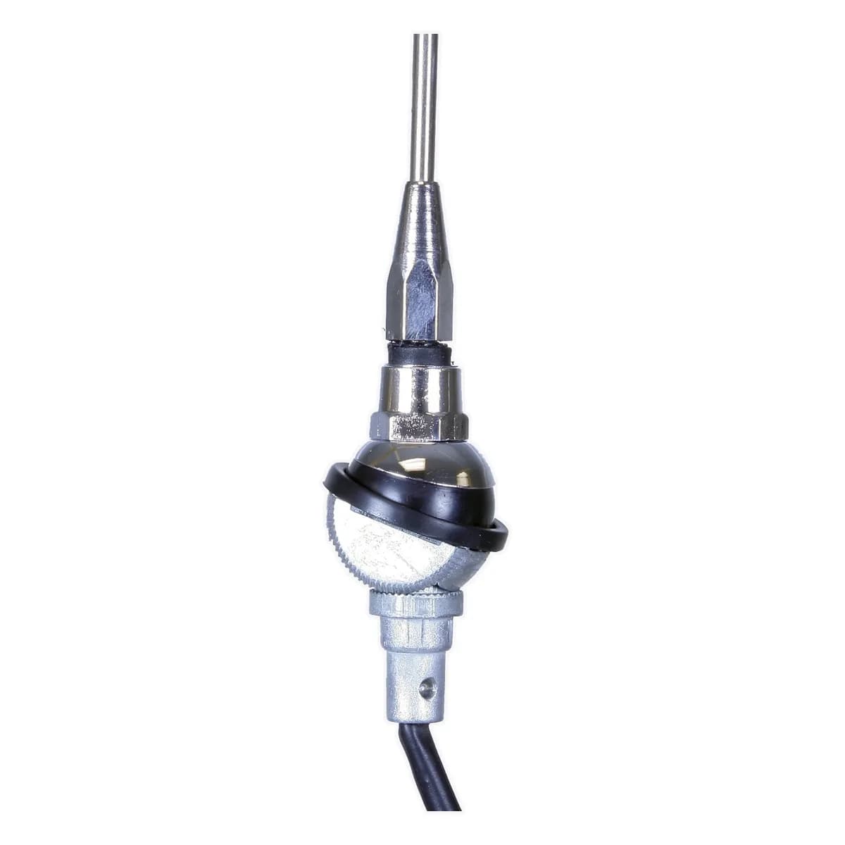 ANTENNAWorks; Universal Antenna; Top Mount; For 0.75 in./19mm Hole; Narrow Fender Appl.; 31 in./79cm Removable Mast; 72 in./183cm Cable; Stainless Steel;