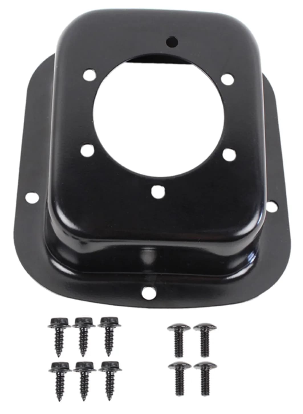 Exterior Accessories 1981-1986 Replacement Parts Fuel Filler Neck Bezel Black Stainless Steel