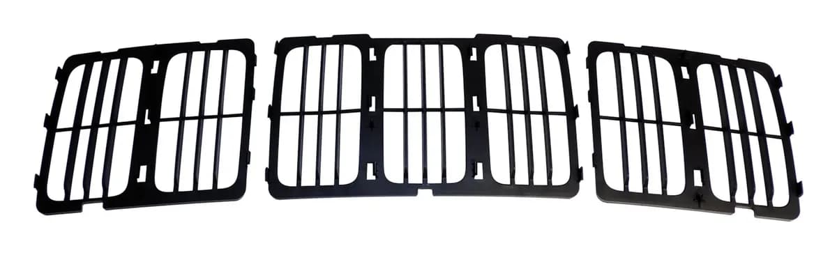 Front Upper Grille For 20142016 Jeep WK Grand Cherokee w/ Louvered Grille