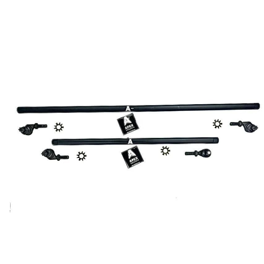 KIT150 - Jeep Wrangler JK - 1 Ton Steering Kit - BLK Aluminum