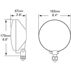 Hella 500ff Driving Light Kit