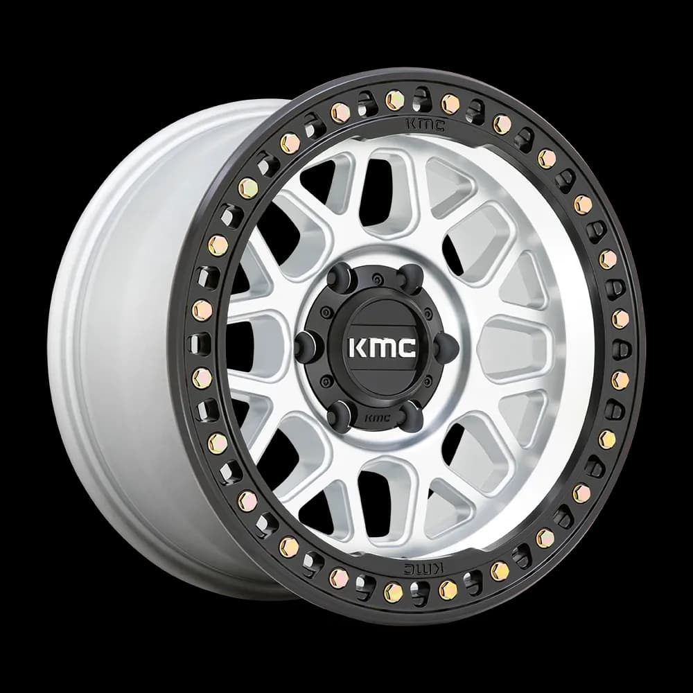 Kmc Wheels | Grs | Machined w/ Satin Black Lip
