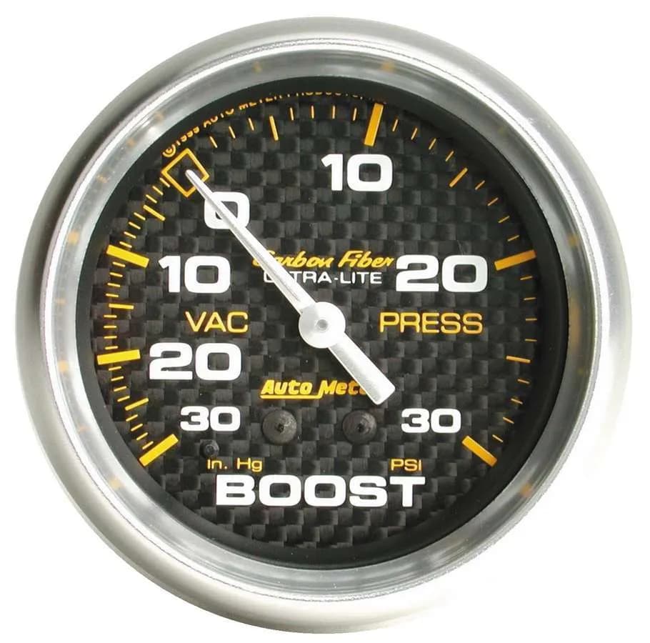2-5/8in. Boost/Vacuum; 30 in Hg/30 Psi; Carbon Fiber