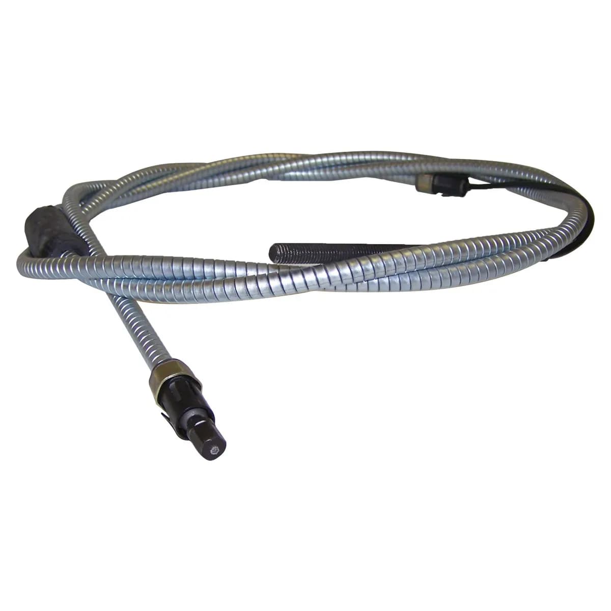 Crown Automotive Jeep Replacement 52003192 Front Parking Brake Cable for 1987-1992 Jeep MJ Comanche w/ 6' Bed