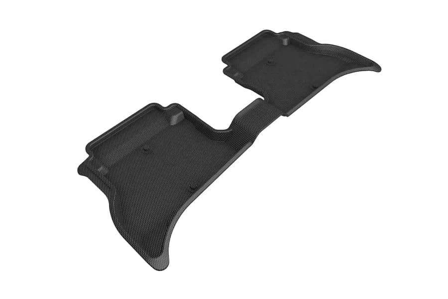3D MAXpider Rear KAGU All-Weather Perfect Fit Floor Liner - Black - JL 4xe
