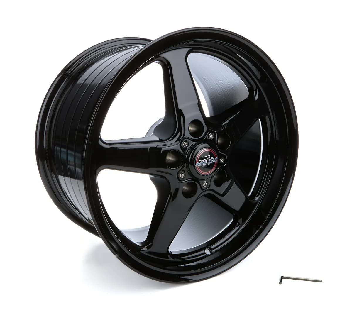 92 Drag Star Bracket Rac er Gloss Black 17x10.5