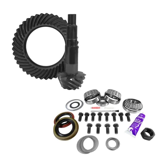 11.25 Inch Dana 80 4.11 Rear Ring & Pinion, Install Kit, 4.375 Inch Od Head Bearing USA Standard