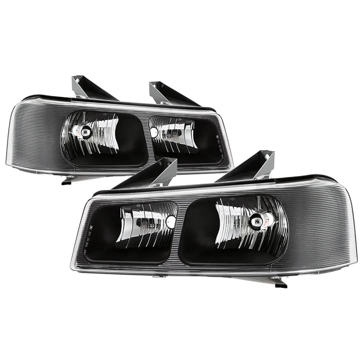 0319 Express/Savanna 1500/2500/3500 OEM Style Headlights Black