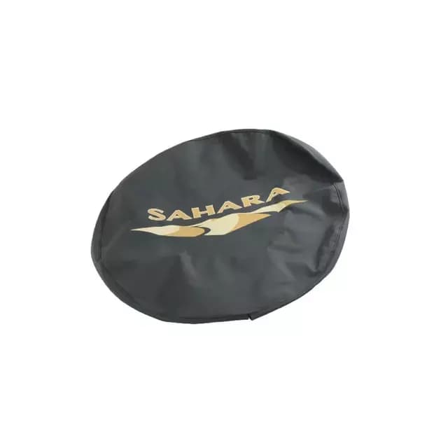 82212321 - Tire Cover Sahara Logo Black Denim