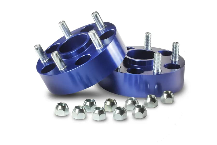 20c Gladiator/18c Wrangler/11c Grand Cherokee 5 X 5in X 13/4in Thick Blue Wheel Spacers(Pair)