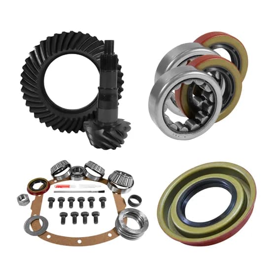 7.5 Inch/7.625 Inch GM 3.42 Rear Ring & Pinion, Install Kit, 2.25 Inch Od Axle Bearing USA Standard