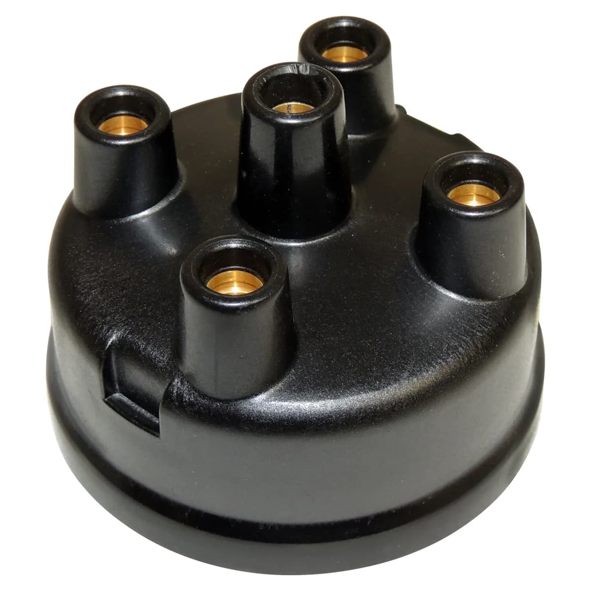 Distributor Cap; Plastic; Copper; Black; For Models w/ Crown PN[923068 OR 923068E] Distributors;