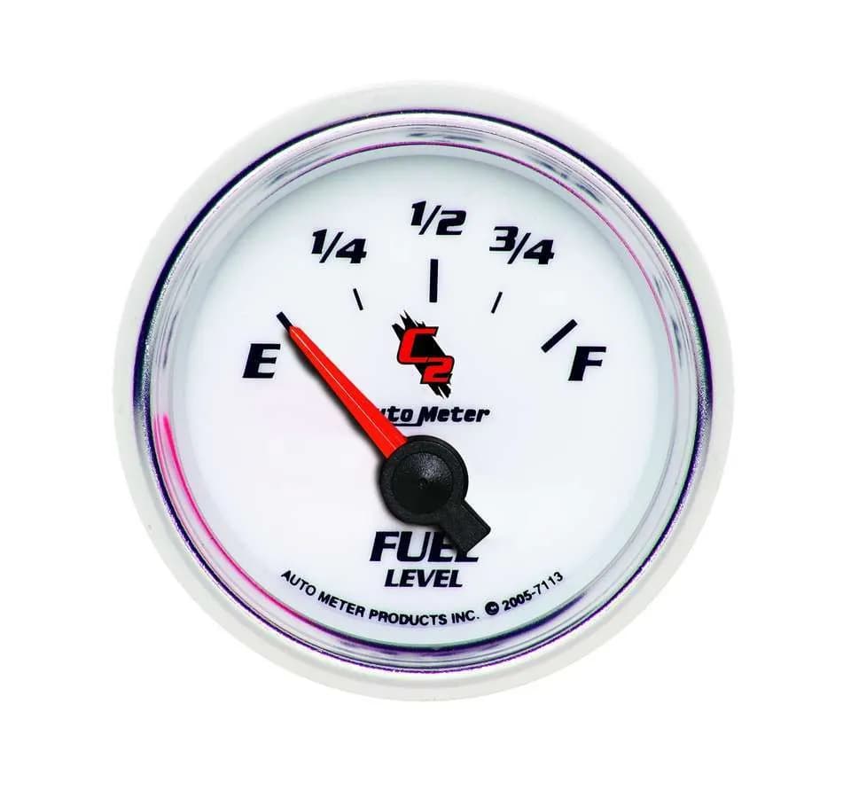 Gauge, Fuel Level, 2 1/16", 0OE to 90OF, Elec, C2