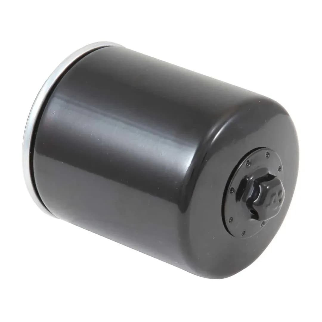 Oil Filter; Black, Powersports Oil Filter