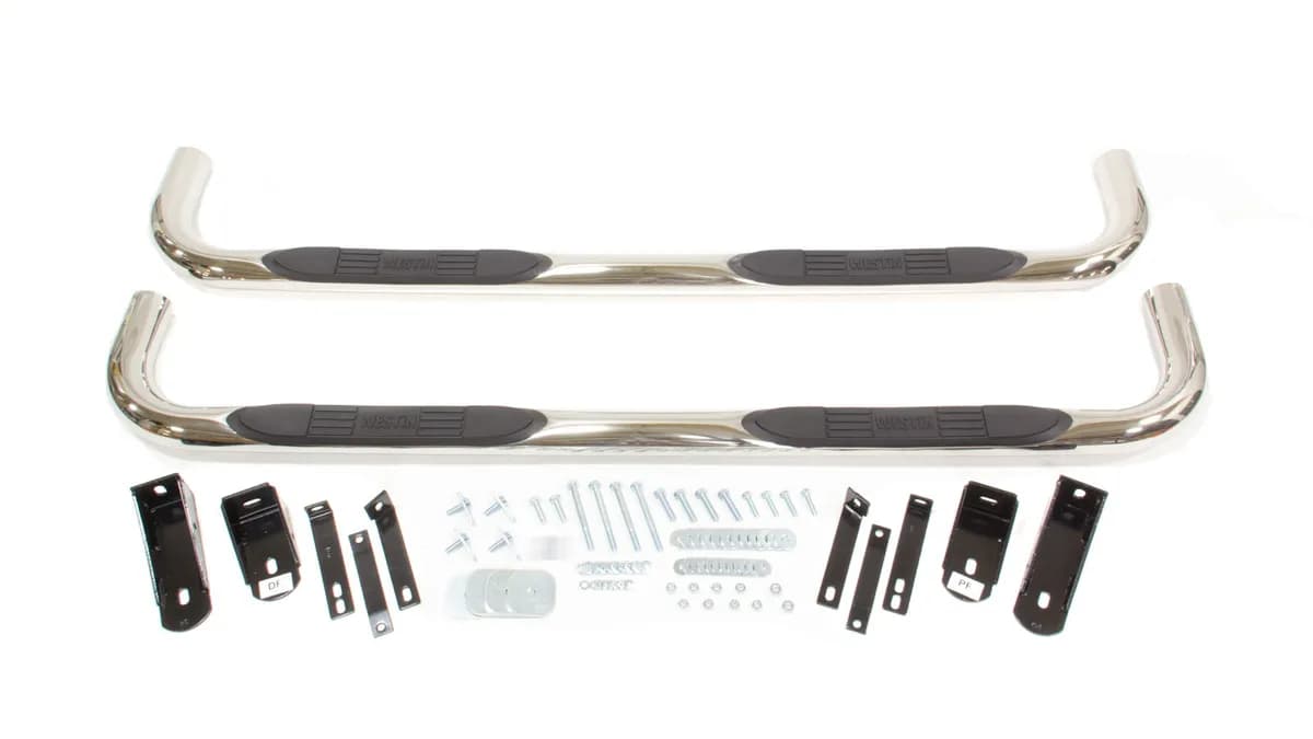 E-Series 3 Nerf Step Bars Stainless Steel Ram 1500 Quad Cab 2002-2008 253500 Quad Cab 2003-2009 455500 Quad Cab 2008-2009