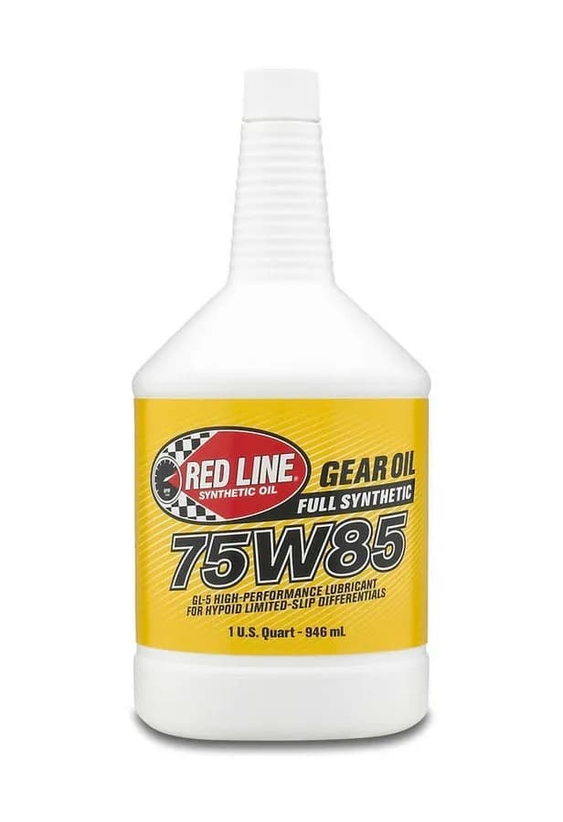 75W85 GL-5 Differential Gear Oil 1 Quart Red Line Oil