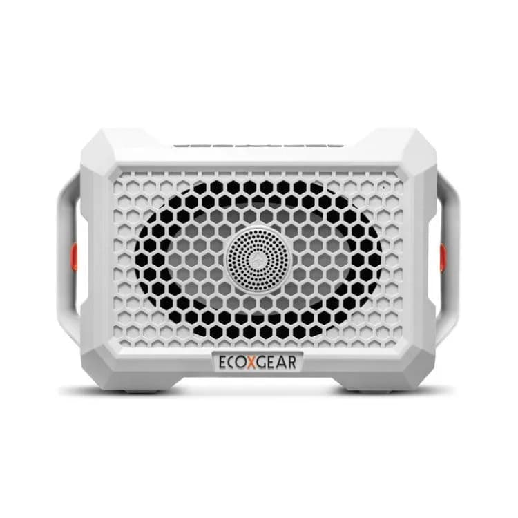 Defender by Ecoxgear 100w Waterproof Wireless Speakerwhite