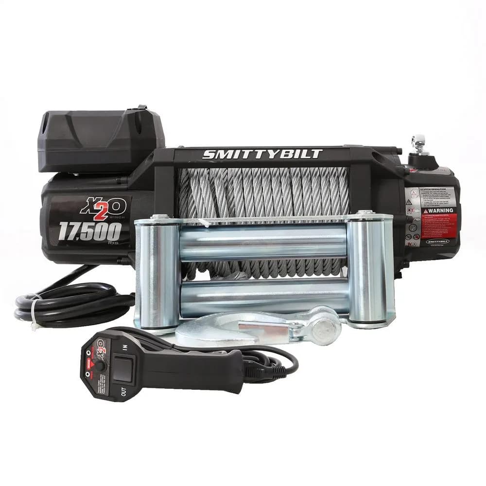 X2o Gen2 17.5k Waterproof Wireless Winch W/Steel Cable