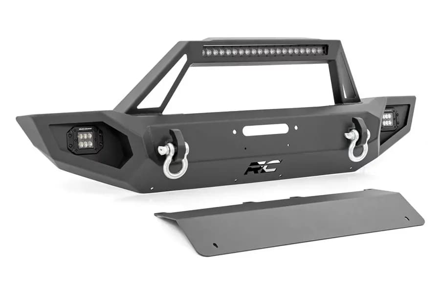 Rough Country Full Width Front Trail Bumper - JT/JL/JK